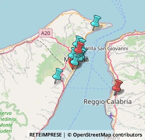 Mappa Via Liguria, 98124 Messina ME, Italia (4.9175)