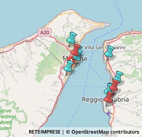 Mappa Via Liguria, 98124 Messina ME, Italia (7.4)