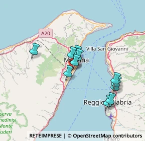 Mappa Via Liguria, 98124 Messina ME, Italia (6.97727)