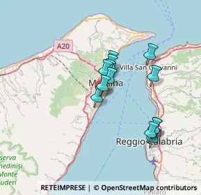 Mappa Via Liguria, 98124 Messina ME, Italia (6.38)