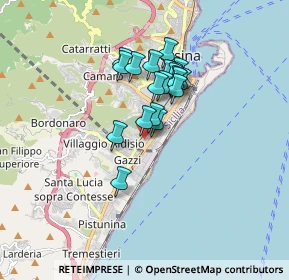 Mappa Via Liguria, 98124 Messina ME, Italia (1.3845)