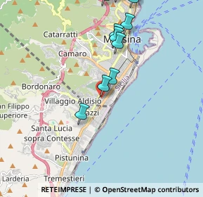 Mappa Via Liguria, 98124 Messina ME, Italia (2.51091)