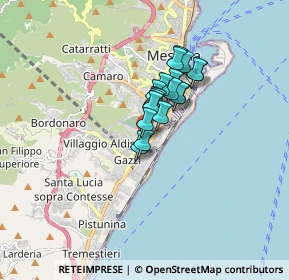 Mappa Via Liguria, 98124 Messina ME, Italia (1.1)