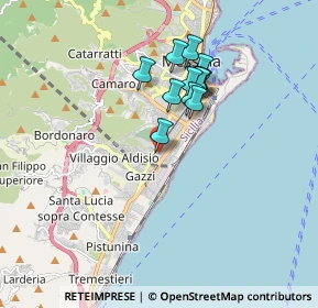 Mappa Via Liguria, 98124 Messina ME, Italia (1.57667)