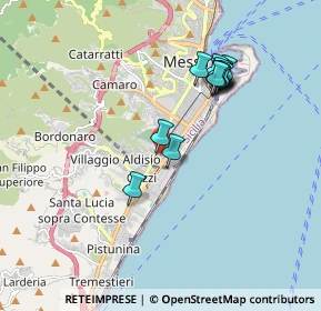 Mappa Via Liguria, 98124 Messina ME, Italia (1.85077)