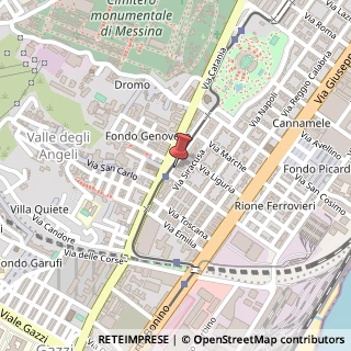 Mappa Viale San Martino, 429, 98124 Messina, Messina (Sicilia)