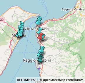 Mappa SP7, 89135 Gallico RC, Italia (7.699)