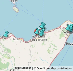 Mappa Vicolo V Calderà, 98051 Barcellona Pozzo di Gotto ME, Italia (22.97)