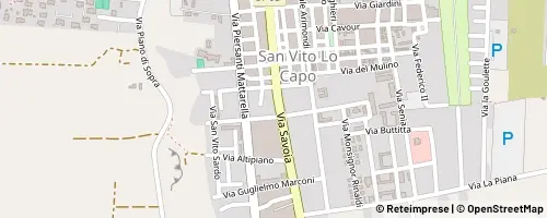 Mappa San Vito Lo Capo