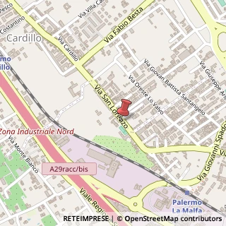 Mappa Via scherma francesco 9, 90146 Palermo, Palermo (Sicilia)