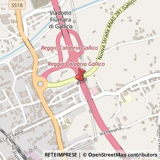Mappa Via Scacchiere, 16, 89135 Reggio di Calabria, Reggio di Calabria (Calabria)