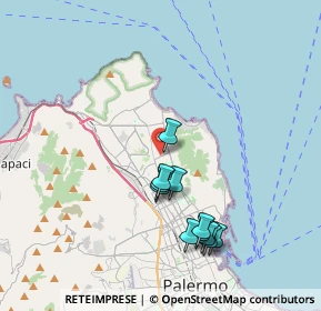 Mappa Via Mercadante, 90146 Palermo PA, Italia (4.04818)