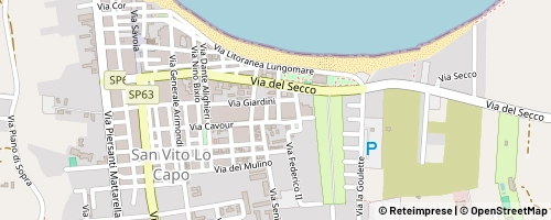 Mappa San Vito Lo Capo