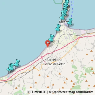 Mappa Contrada Cicerata, 98051 Barcellona Pozzo di Gotto ME, Italia (6.84786)