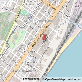 Mappa Via Croce Rossa, 27, 98124 Messina, Messina (Sicilia)