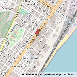 Mappa Via Giuseppe La Farina, 267, 98124 Messina, Messina (Sicilia)