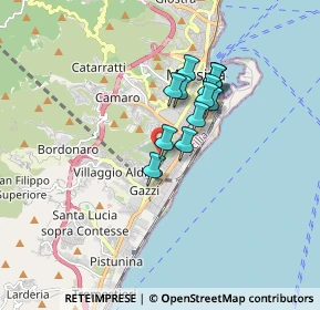 Mappa Vc. Cumandeo, 98124 Messina ME, Italia (1.38538)