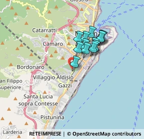 Mappa Vc. Cumandeo, 98124 Messina ME, Italia (1.42923)