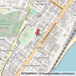 Mappa Via Napoli, 5, 98124 Messina, Messina (Sicilia)