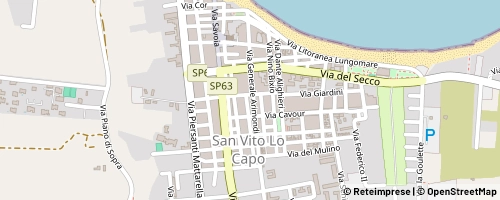 Mappa San Vito Lo Capo