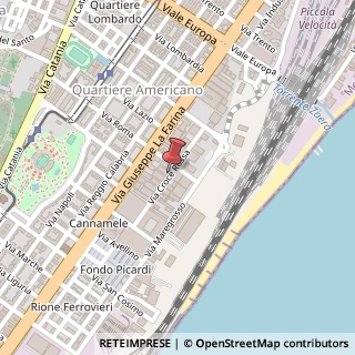 Mappa Via Croce Rossa, 37, 98124 Messina, Messina (Sicilia)