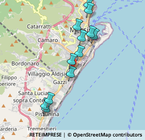 Mappa Via Reggio Calabria, 98124 Messina ME, Italia (2.08667)