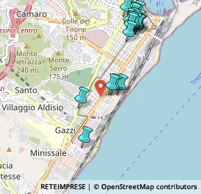 Mappa Via Reggio Calabria, 98124 Messina ME, Italia (1.3095)