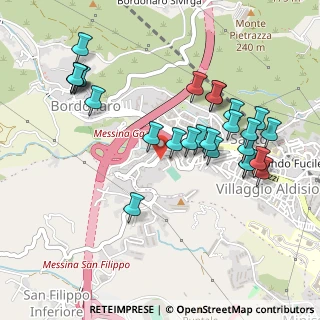 Mappa Via Case Gescal, 98148 Messina ME, Italia (0.56154)