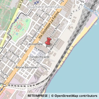 Mappa Via Maregrosso, 21, 98124 Messina, Messina (Sicilia)