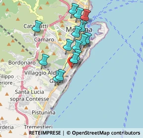Mappa Via Niscemi, 98124 Messina ME, Italia (1.662)
