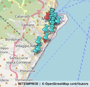 Mappa Via Niscemi, 98124 Messina ME, Italia (1.7105)