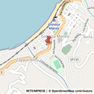 Mappa Via Giuseppe Meli, 10, 98063 Gioiosa Marea, Messina (Sicilia)