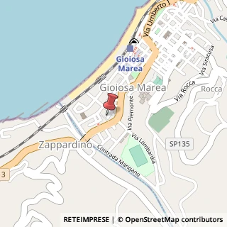 Mappa Via Giuseppe Meli, 15, 98063 Gioiosa Marea, Messina (Sicilia)