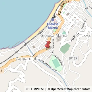 Mappa Via Umberto I°, 78, 98063 Gioiosa Marea, Messina (Sicilia)