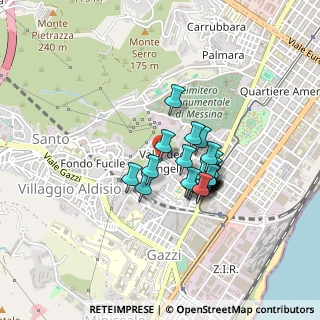 Mappa Via dei Cherubini, 98124 Messina ME, Italia (0.35517)