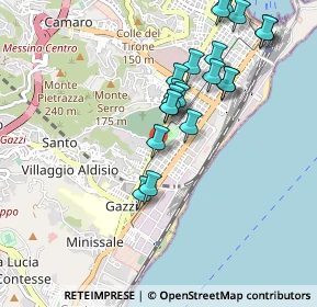 Mappa Via Marche, 98100 Messina ME, Italia (1.033)