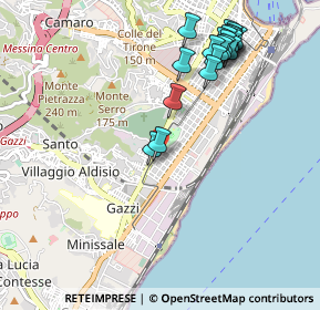 Mappa Via Marche, 98100 Messina ME, Italia (1.254)