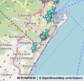 Mappa Via Marche, 98100 Messina ME, Italia (2.43545)