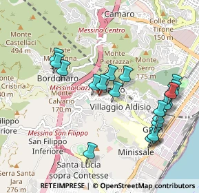 Mappa Via 30 R, 98147 Messina ME, Italia (1.125)