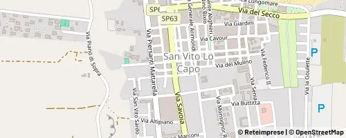 Mappa San Vito Lo Capo