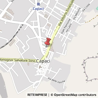 Mappa Corso sommariva domenico 84, 90040 Capaci, Palermo (Sicilia)
