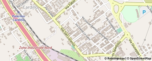 Mappa Palermo