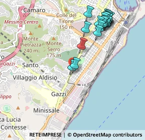 Mappa Via Catania, 98122 Messina ME, Italia (1.2895)