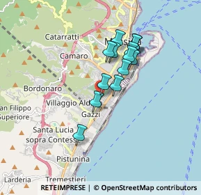 Mappa Via Catania, 98122 Messina ME, Italia (1.56357)