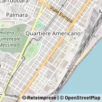 Mapa Messina
