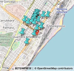 Mappa Via Gibilterra, 98124 Messina ME, Italia (0.4005)