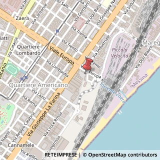 Mappa Via Gibilterra, 2, 98124 Messina, Messina (Sicilia)