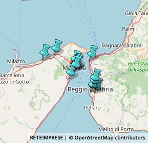 Mappa Via Gibilterra, 98124 Messina ME, Italia (8.21615)