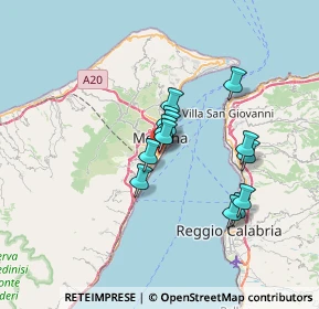 Mappa Via Gibilterra, 98124 Messina ME, Italia (5.85)