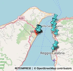 Mappa Via Gibilterra, 98124 Messina ME, Italia (5.69)